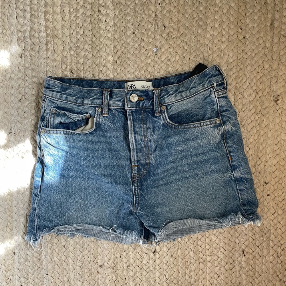 Zara denim shorts